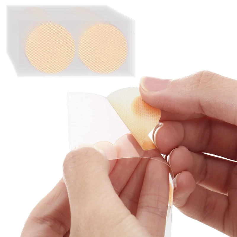 LTMMC 20 Pairs of Invisible Nipple Tape for Running Men - Pain Relieving Nipple Shields for Protection Against Chafing