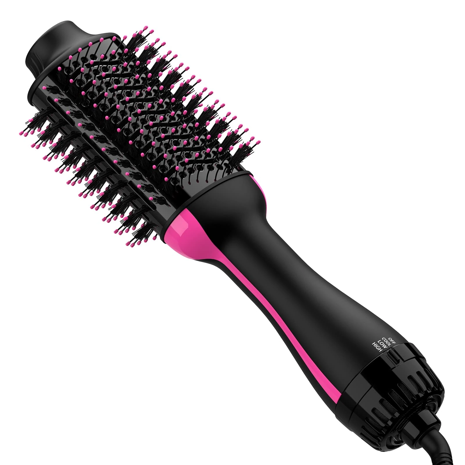 Sawop Hair Dryer Brush Blow Dryer Brush in One, Professional Hairdryer and Styler Volumizer Hot Air Brush with Negative Ion Anti-frizz Ceramic Titanium Barrel Hair Straightener Brush
