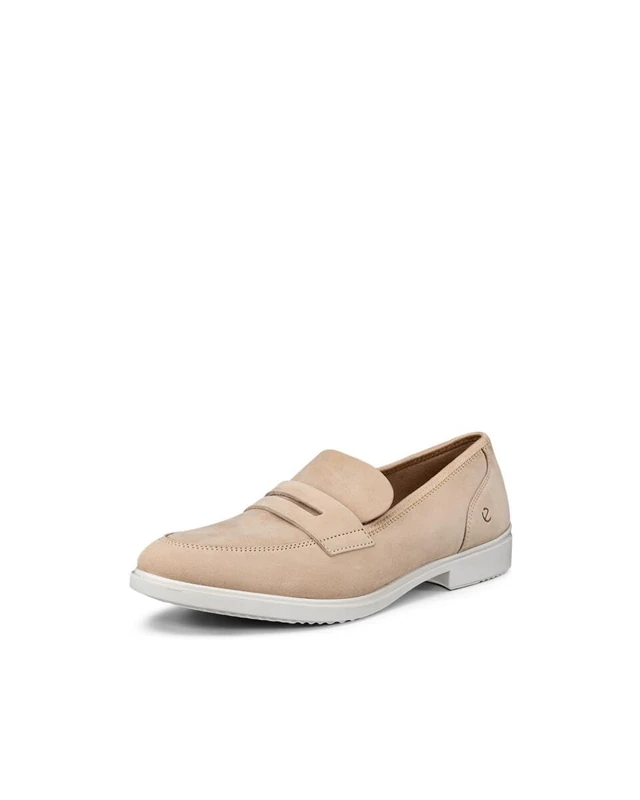 ECCO Women's Dress Classic 15 Loafer, Nude, 2.5 UK