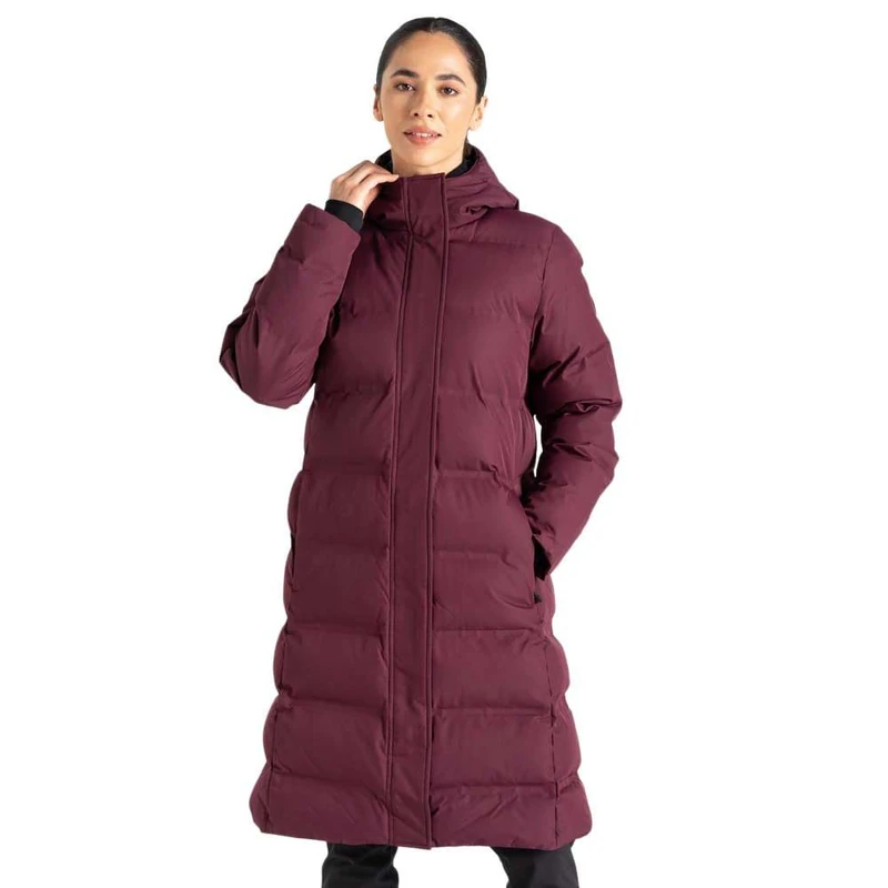 Dare2B Womens Wander Padded Jacket, Fig Purple, 6 UK