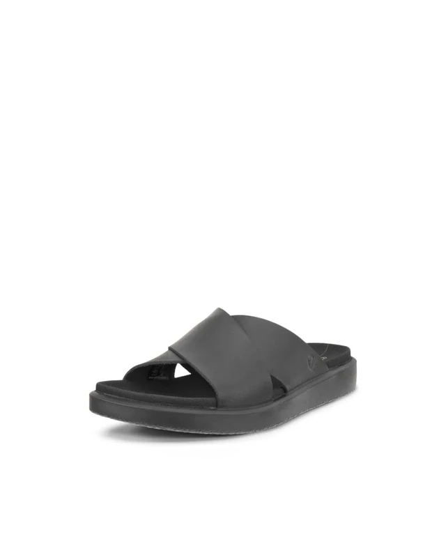 ECCO Men Flowt M Sandal, Black, 10 UK
