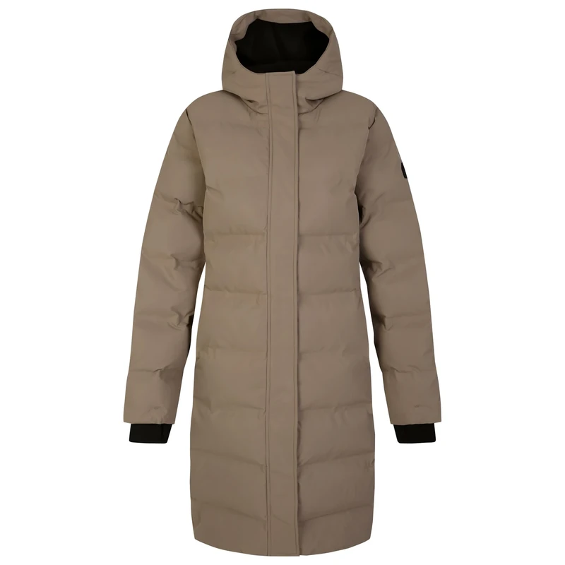Dare 2b Womens Wander Waterproof Longline Jacket Padded Coat, Cashmere, 12 EU