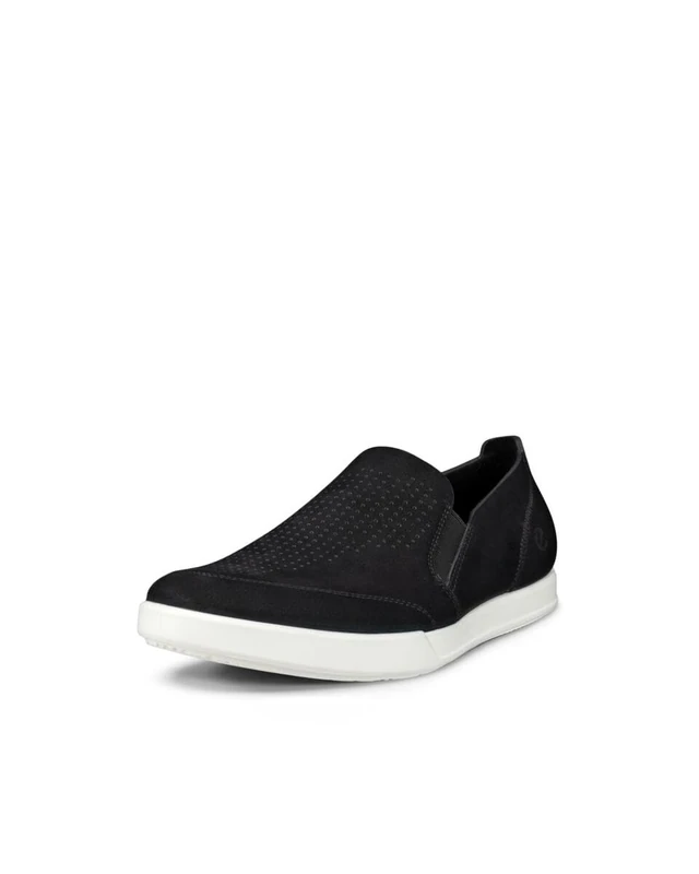 ECCO Travel M, Men's Trainers, Black/White, 6.5 UK