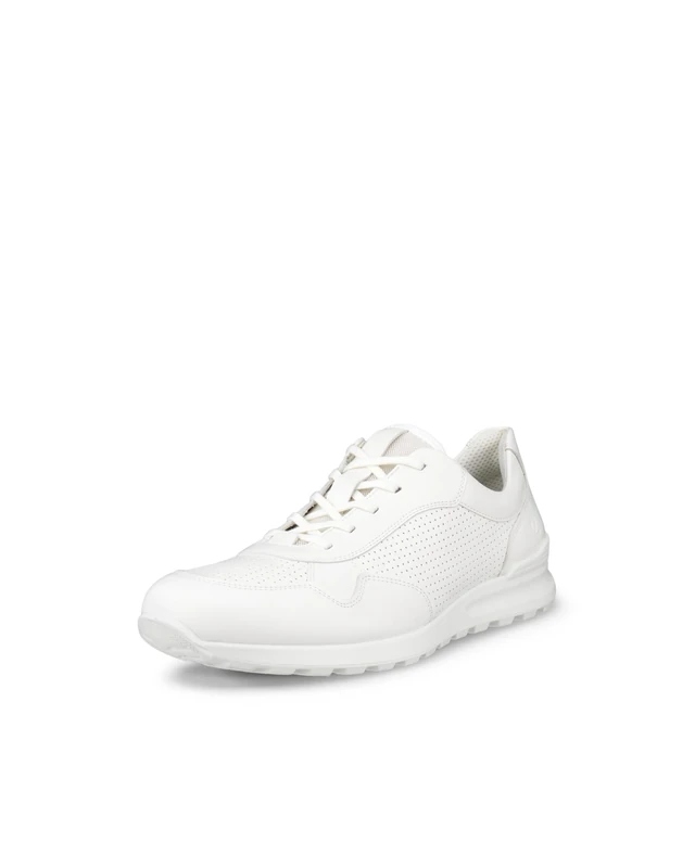 ECCO Men's CS25 M Trainers, White, 12 UK