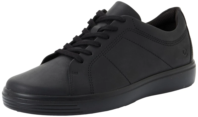 ECCO Men's Classic Sneaker M Sneaker, Black, 10 UK