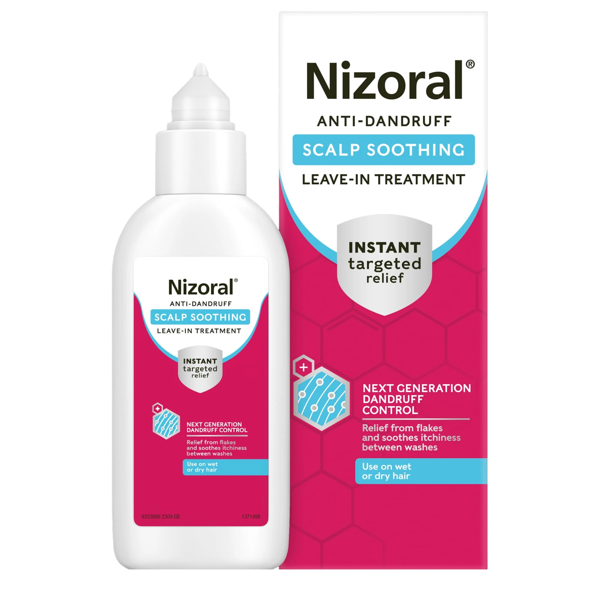 Nizoral Scalp Soothing Leave-in Treatment,Proven to Sooth Scalp Irritation, Prevents Dry, Itchy & Flaky Scalps Returning,Soothes Itchiness between Washes, Use on Wet or Dry Hair, 1 x 100ml