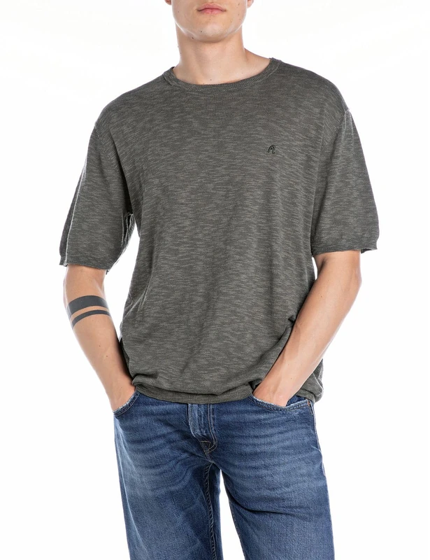 Replay Men's Jumper, 810 Pistachio, S