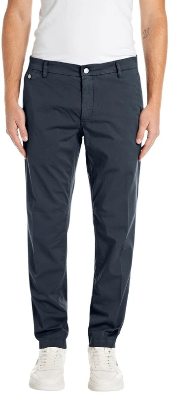 Replay Men's Benni X-lite Plus Jeans, 088 Blue, 34 W/32 L