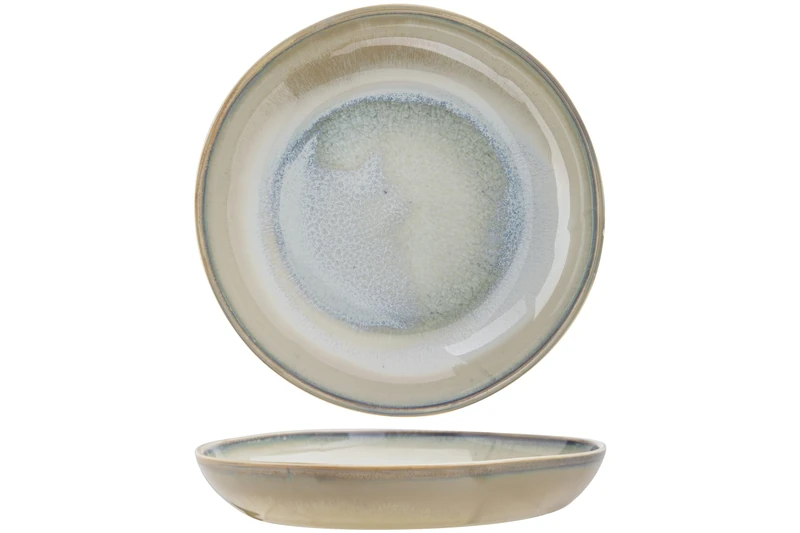 Cosy & Trendy Navajo Set of 4 Ceramic Deep Plates, D20 x 3.7 cm