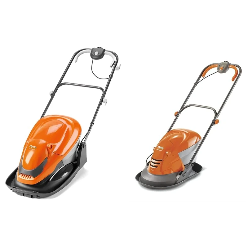 Flymo EasiGlide 300 Hover Collect Lawn Mower - 1700W Motor, 30cm Cutting Width, 20 Litre Grass Box & Hover Vac 250 Electric Hover Collect Lawn Mower - 1400W, 25cm Cutting Width, 15L Grass Box
