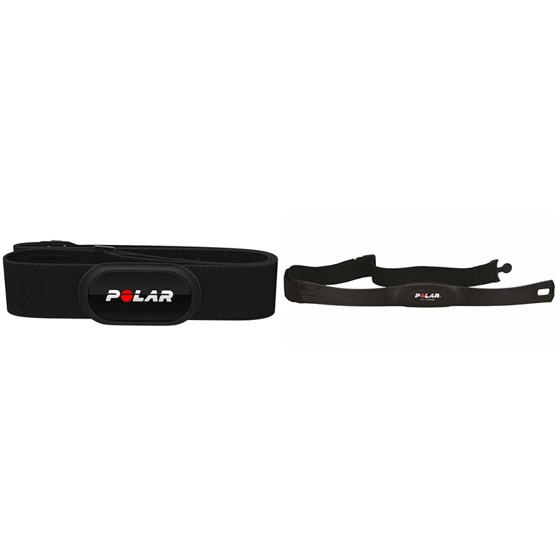 Polar H10 Heart Rate Monitor - ANT +, Bluetooth - Waterproof HR Sensor with Chest Strap - Built-in & T31 Coded Transmitter,Black,M