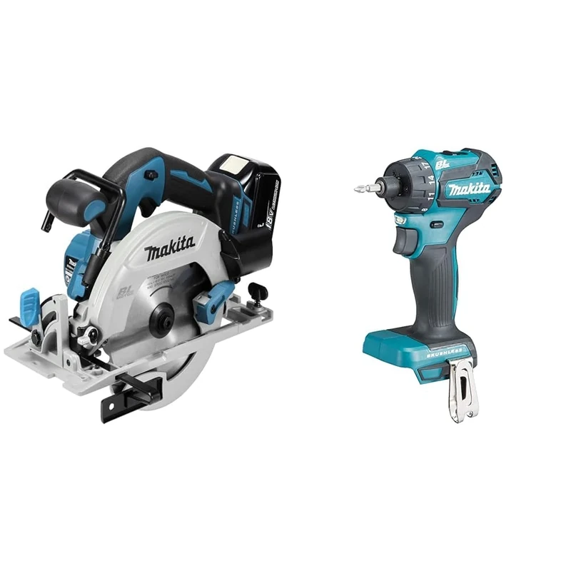 Makita DHS680Z 18V Li-Ion LXT 165mm Brushless Circular Saw - Batteries and Charger Not Included & DDF083Z 18V Li-Ion LXT Brushless Drill Driver - Batteries and Charger Not Included