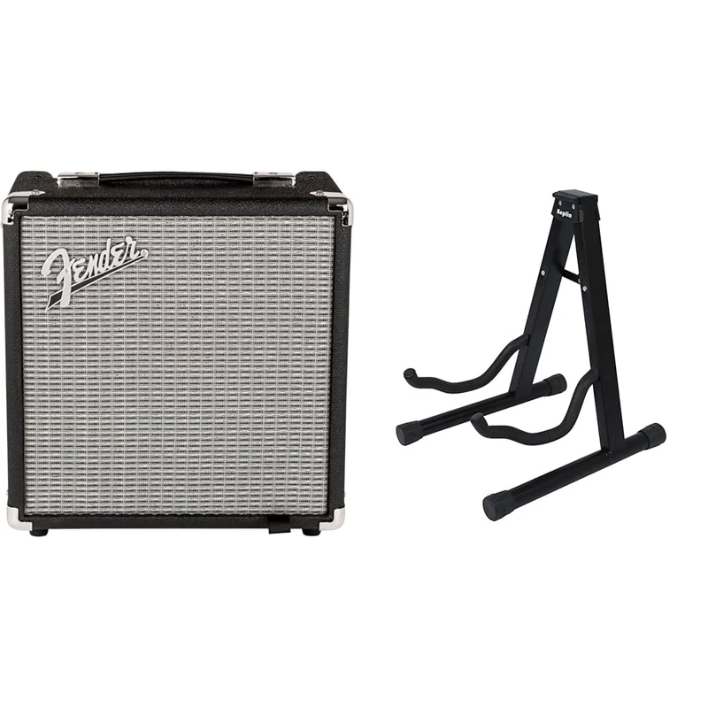 Fender Rumble 15, Bass Amp - 15W, Compact Practice Amp for Electric Bass Guitar