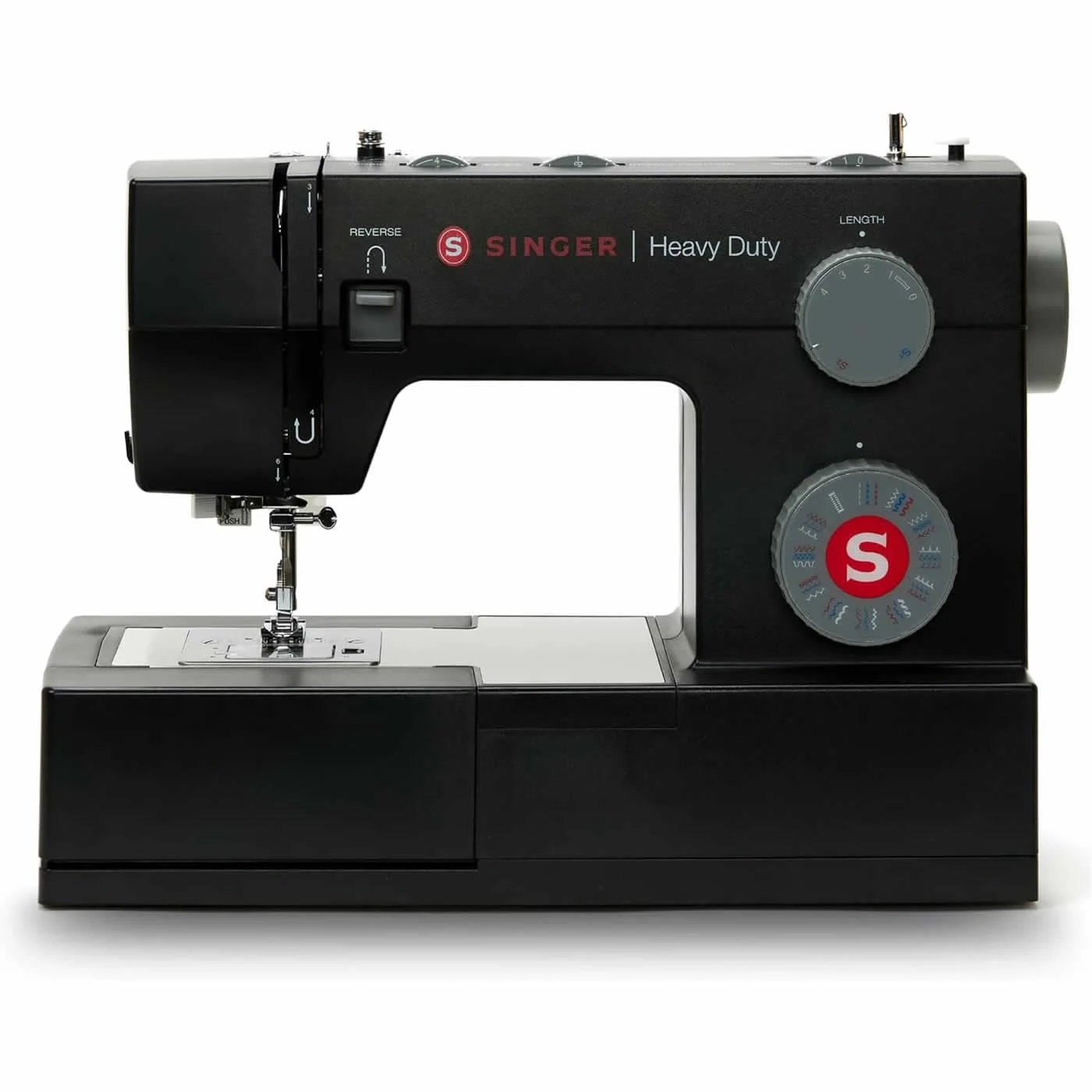 Singer 4432 Heavy Duty Sewing Machine - 32 Stitches - Black Edition