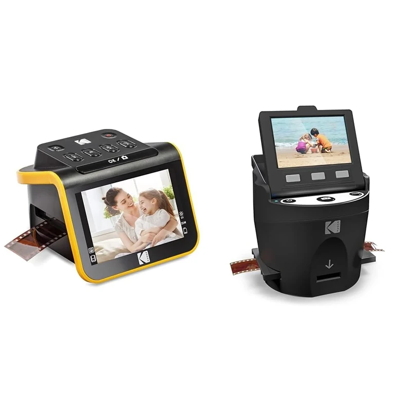 Kodak Digital Film Scanner - Convert Color & B&W Negatives & Slides with 5” LCD Screen