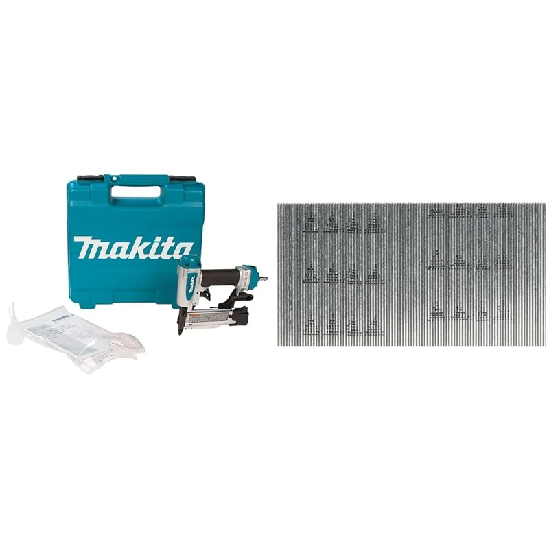 Makita AF353 23G Pin Nailer & , 0.6 x 35 mm, F-31854 - Black