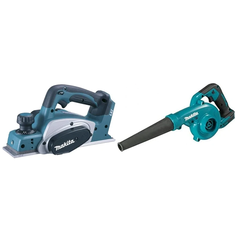 Makita DKP180Z 18V Li-Ion LXT Planer - Batteries and Charger Not Included & DUB185Z 18V Li-ion LXT Blower - Batteries and Charger Not Included