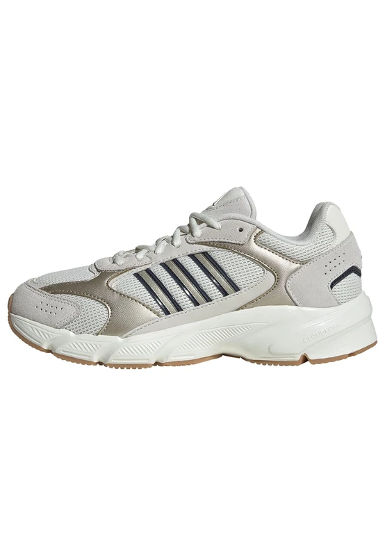 adidas Women's CRAZYCHAOS 2000 Sneaker, Off White/Cyber met./Orbit Grey, 9 UK