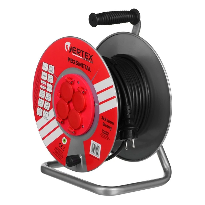 Vertex PB25METAL extension cable 25 m