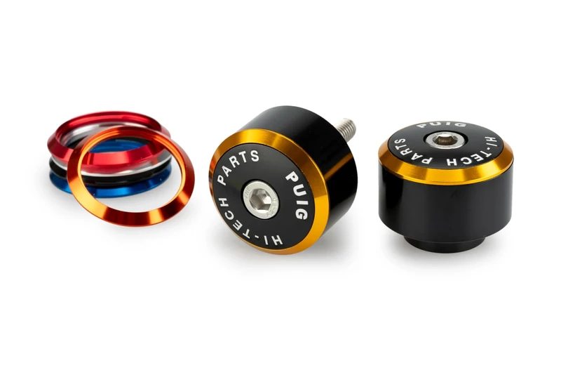 Puig 21790N Bar Ends Balance Black