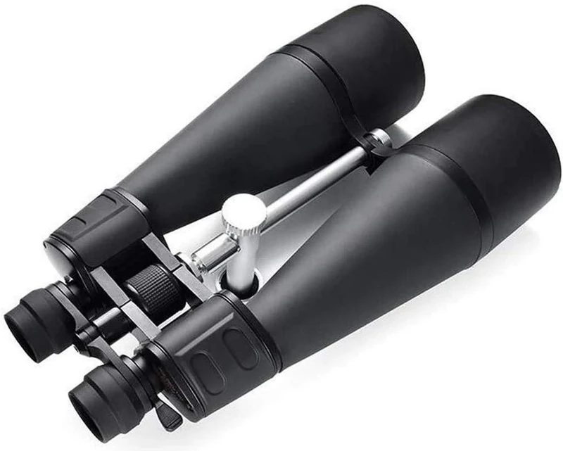 TIANHEY 25 X 100 High Power Military Binoculars, Binocular for Adults with Football-BAK4 Prism, FMC Lens, Waterproof Low Night Vision for Bird Watching Travel Stargazing Hunting with Case and Strap