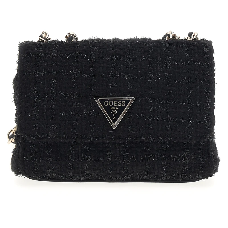 GUESS HWBG8748740BLA GIULLY MINI 2 COMP CNVRTBL FLP Female Size 20241217