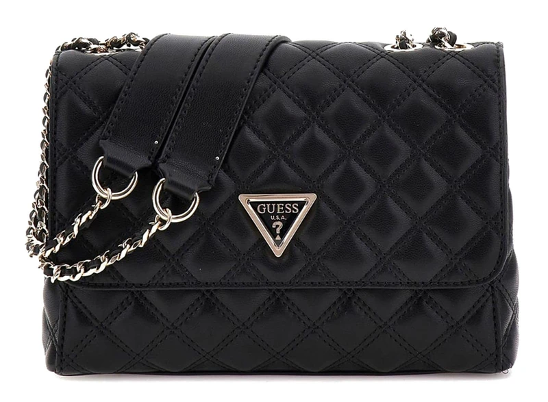 GUESS HWQG8748200BLA GIULLY 2 CMPRTMNT CNVRTBLE FLP Female Size 20241217