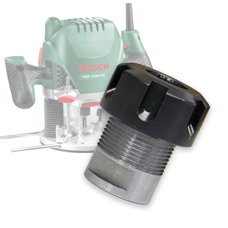 Fraiser Spindle Compatible with Bosch POF 1200-1400 ER20 Vertical Milling Cutter with 12mm Shank for Wood Milling - Accessories Wood Burrs