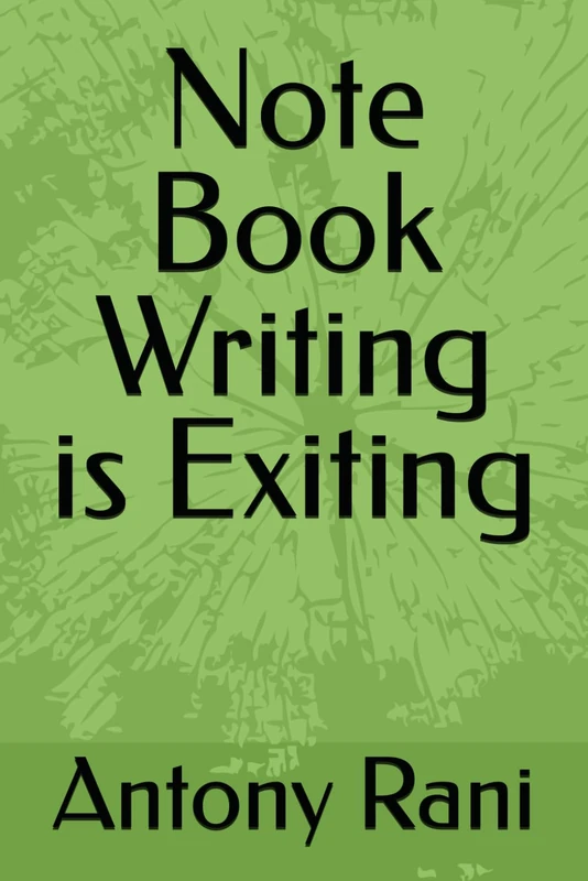 Note Book Writing is Exiting