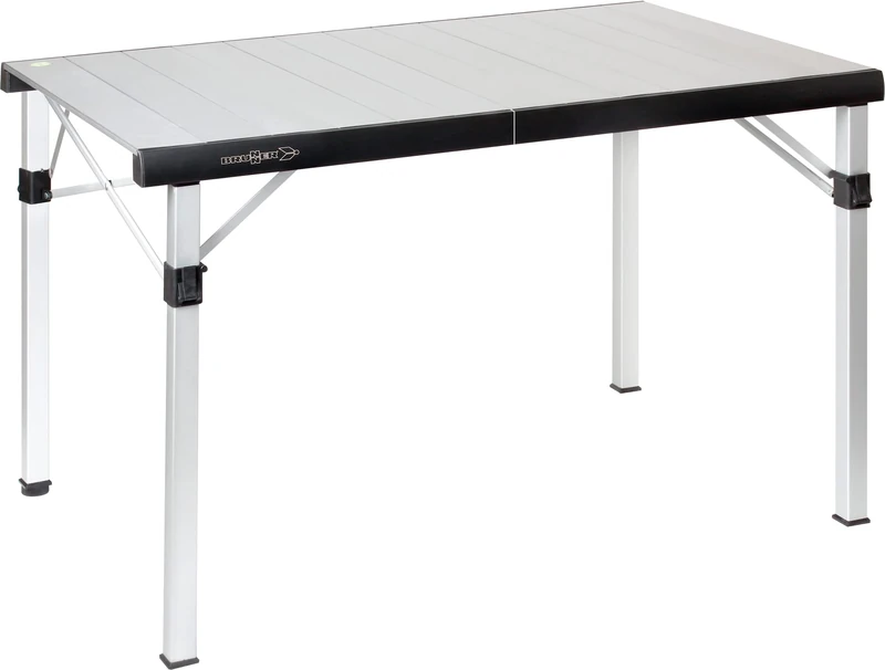 BRUNNER Titanium Quadra Folding Camping Table 120.5 x 70 x 72 cm