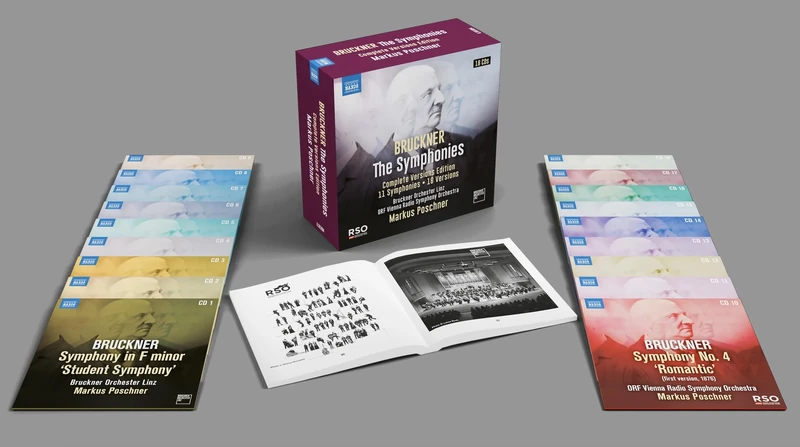 Anton Bruckner: The Symphonies (Complete Versions Edition: 11 Symphonies - 18 Versions)
