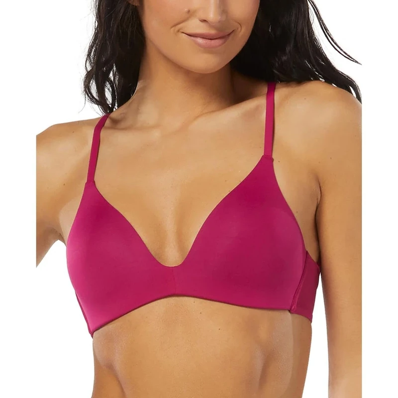 Vince Camuto Riviera Molded Bikini Top Raspberry S