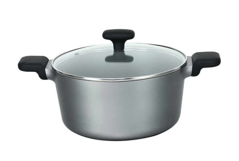 Techwood Pans and saucepans 24 cm Fixed Handle/Cast Aluminium (Mercury)