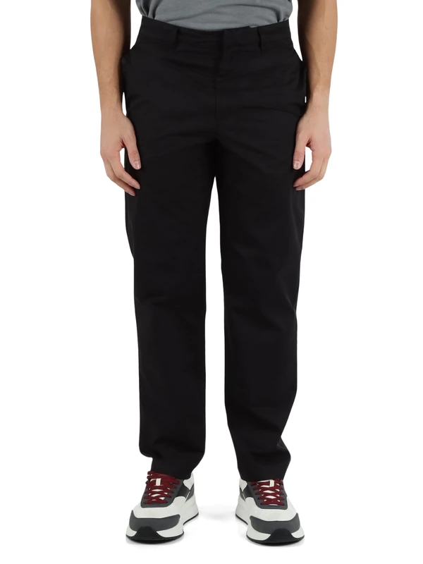 Armani Exchange Men's Urban Heights, Metal Logo Plate Shorts, Black, - Image 1