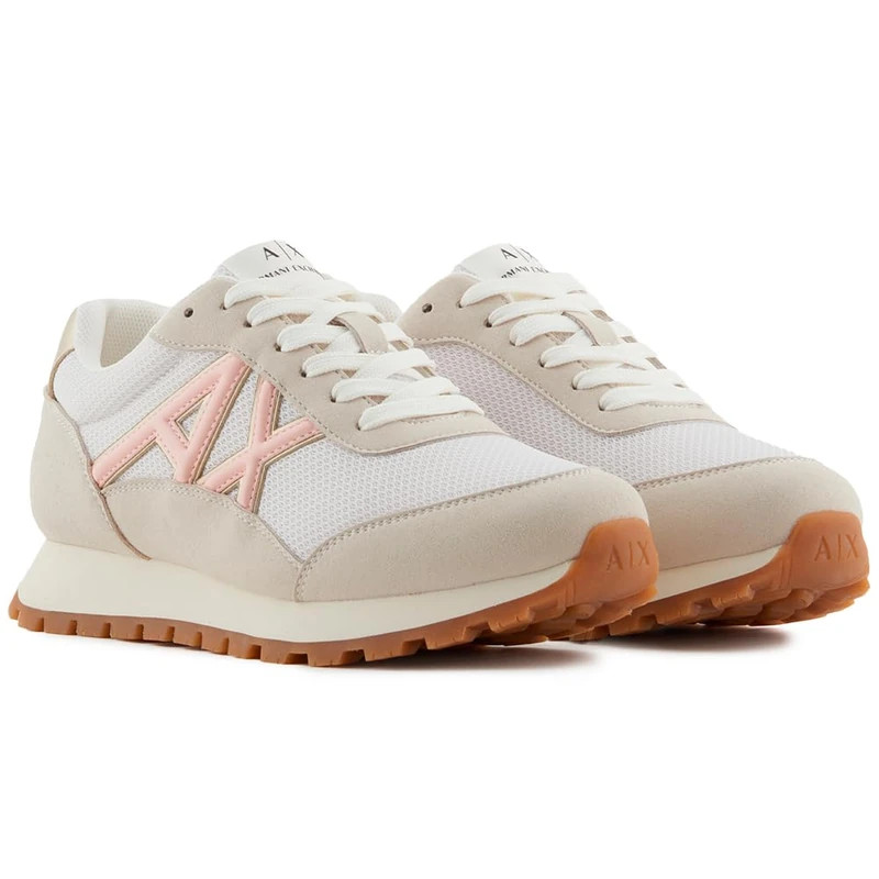 Armani Exchange Women's Drop Trainers, L Mirage L Rose, 8 UK