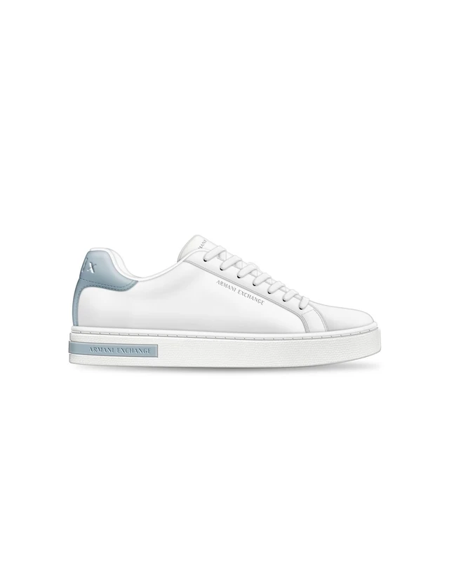 Armani Exchange Women's London Trainers, OP. White/INFINITUM, 37 EU, Op White Infinitum, 5 UK