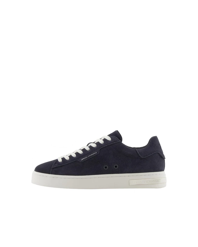 Armani Exchange Men's London Trainers, deep Navy, 7 UK