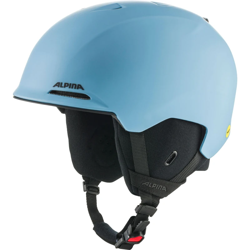 ALPINA KROON MIPS – Individually adjustable ski helmet, with removable liner, particularly shock-absorbing, ideal for adults - smoke-blue matt - 55-59 cm