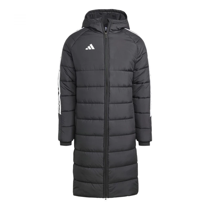 adidas Men's Tiro24 Long Coat Coat, black/white, XXL
