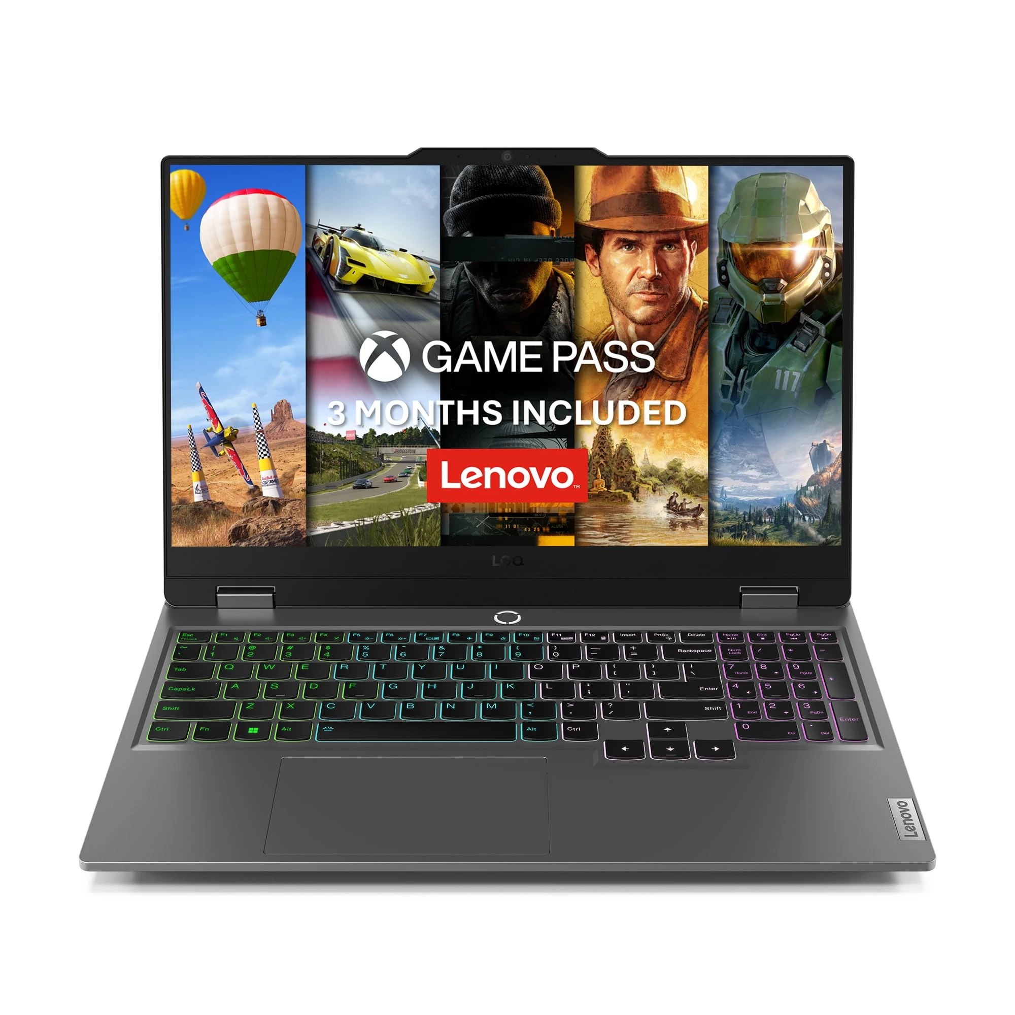 Lenovo LOQ | 15 inch Full HD Gaming Laptop | Intel Core i7-13650HX | 24GB RAM | 1TB SSD | NVIDIA GeForce RTX 4060 | Windows 11 Home | Luna Grey