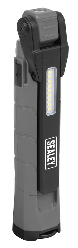 Sealey 360° Rechargeable Inspection Light, 10W & 2 x 4W SMD LED, Grey - LED3605GR