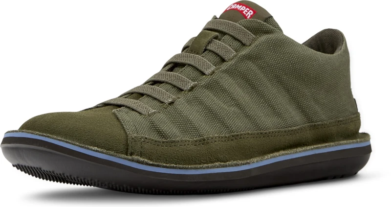 Camper Men's Beetle 36791 Basket Bootie, Medium Green 076, 8 UK