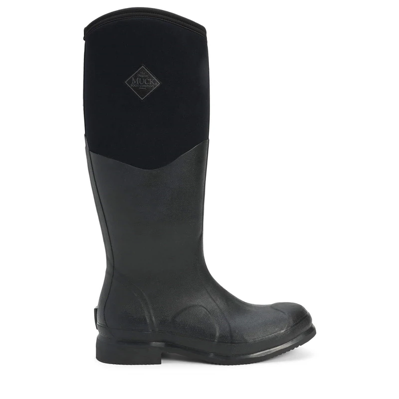 Muck Boots Unisex Colt Ryder All-Conditions Riding Boot, Black, 4