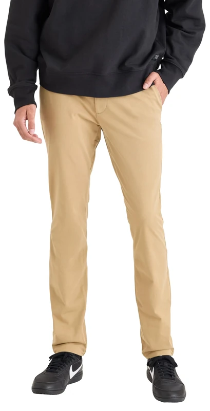 DOCKERS Men's GO Active Flex Chino Skinny Active Pants, Harvest Gold,