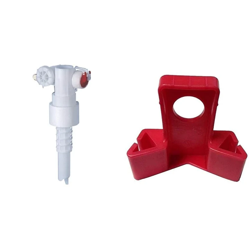 GROHE Dally-Fvent Filling Valve Chrome 37095000 & Support Device 42195000