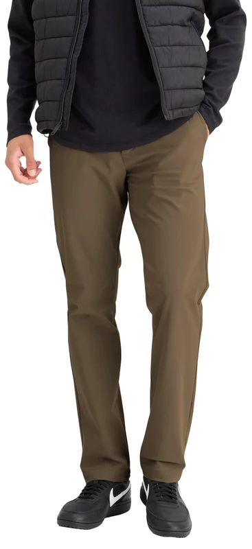 Dockers Men's Go Airweave Chino Slim Active Pants, Otter, 42 W/34 L - Image 1
