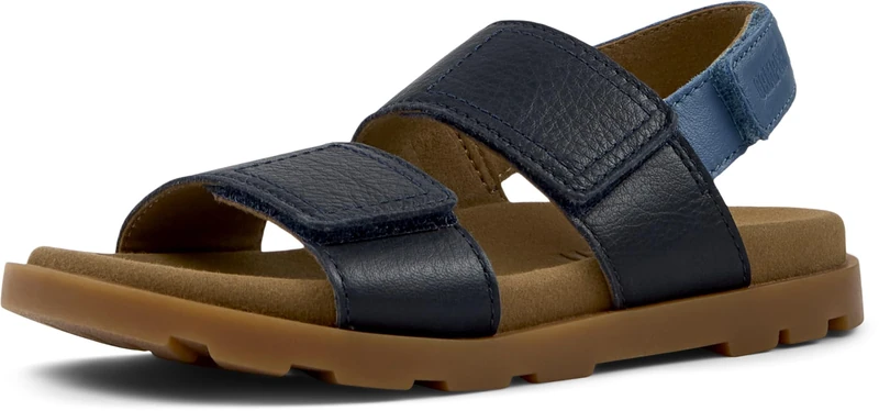 Camper Brutus K800598 2-Strap Sandal, Multi-Assorted 007, 11.5 UK