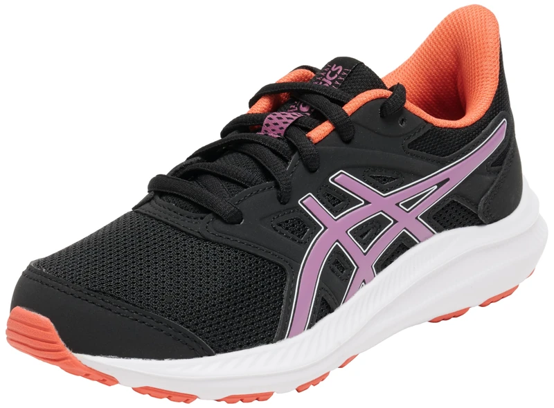 ASICS Boys Jolt 4 Gs Sneaker, Black Ube, 2 UK