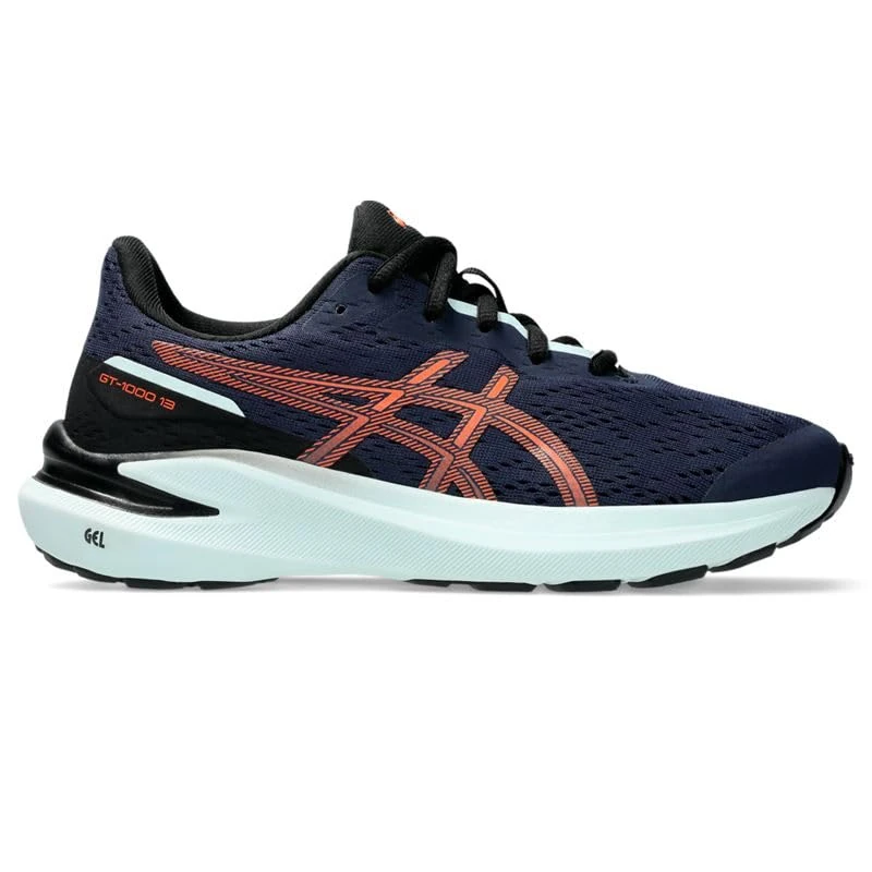 ASICS Boys Gt-1000 13 Gs Sneaker, Illusion Blue White, 2 UK - Image 1
