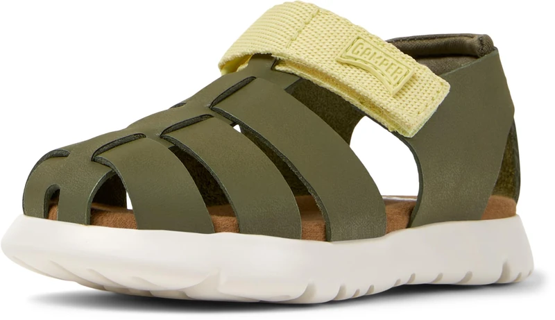 Camper Oruga Sandal K800489 Fisherman, Medium Green 015, 4.5 UK